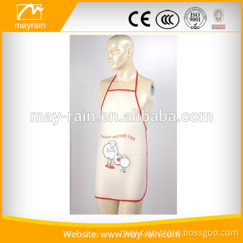 2016 waterproof hot sale transparent body aprons